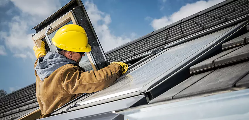 Skylight Flashing Repair in Eastchester